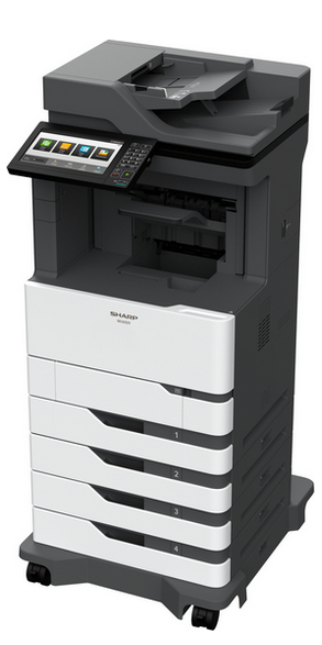 Sharp MX-B557F A4-es Fekete-fehér Multifunkciós Fénymásoló